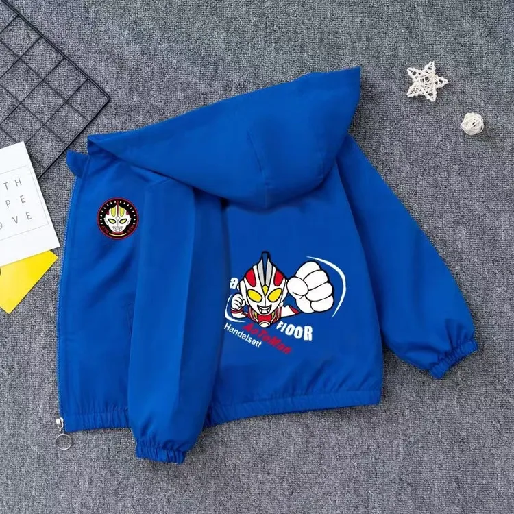 2023秋季新款男童外套中小童风衣夹克男孩户外上衣男宝拉链衫洋气