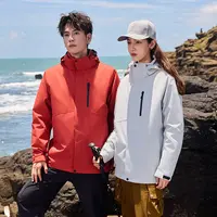 燕苹新冬款防风透气可拆卸三合一90鸭绒内胆男女同款冲锋衣250826