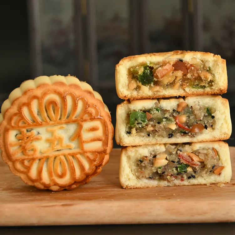 【主播宠粉】广式老五仁月饼老式味道传统手工中秋月饼零食糕点心