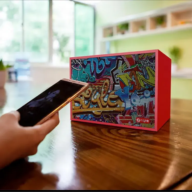 【品牌音箱清货】不见不散SK500-电脑桌面无线蓝牙音箱K歌音响