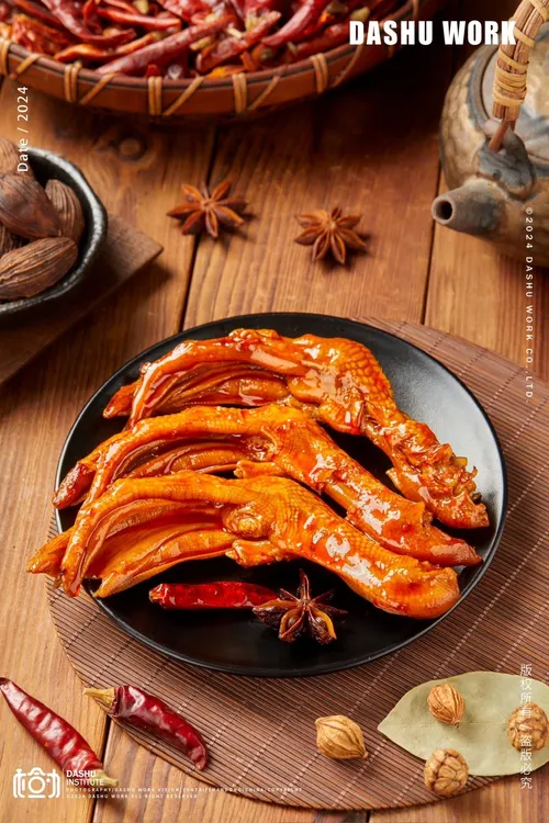 柳州-真空打包鸭脚三个装一袋