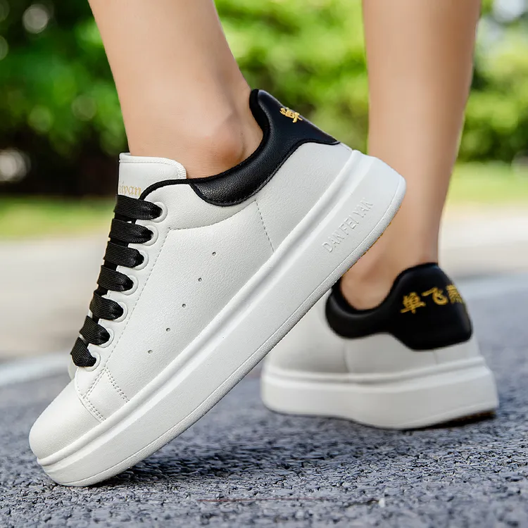 单飞燕秋季新款麦昆小白鞋踢毽子鞋男女同款透气毽球鞋运动休闲鞋