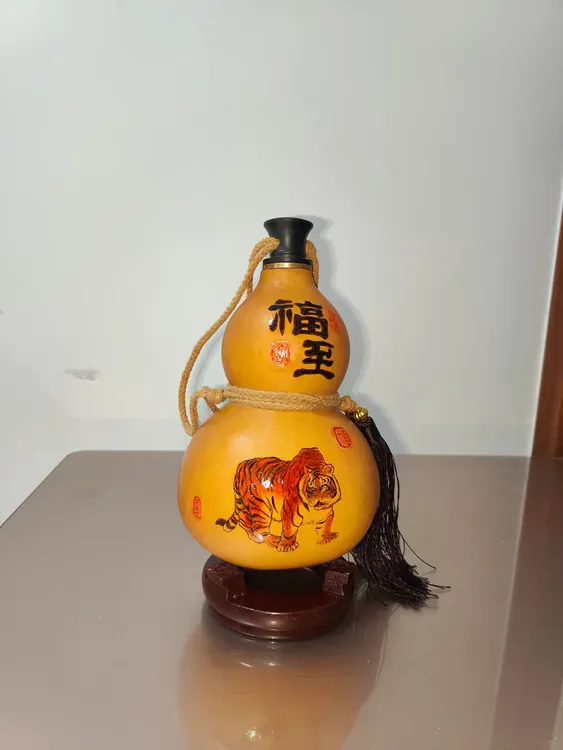 烙画酒葫芦定制   全手工制作