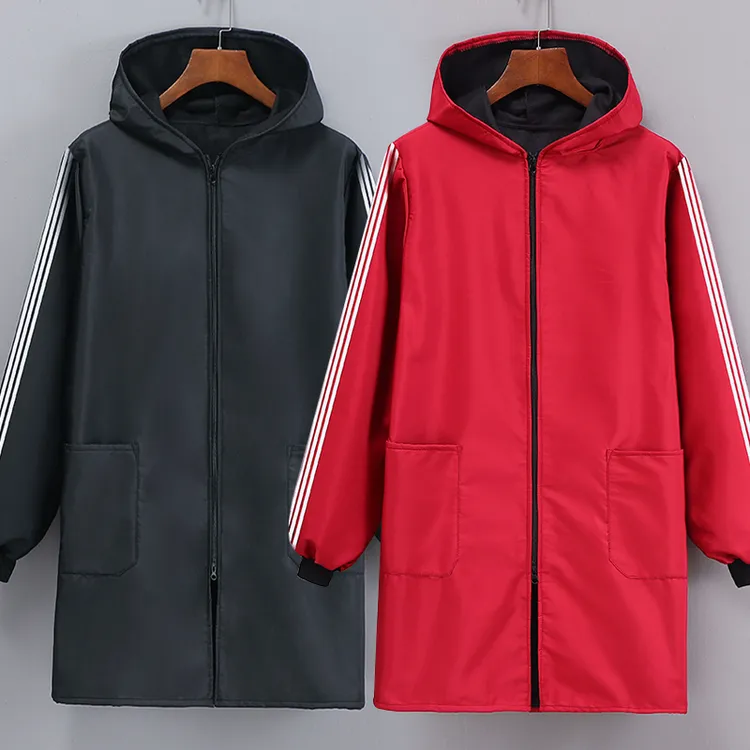 「松弛感」时尚罩衣新款防油加厚家用厨房围裙长袖洋气工作服可定制