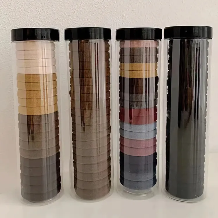 博徕美秋冬头绳罐装款加粗加厚韩版高弹力发圈