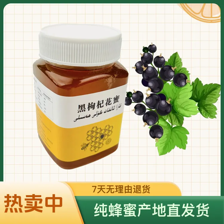 ozbahar新疆黑枸杞花蜜500克，قارا ئالقات ھەسىلى