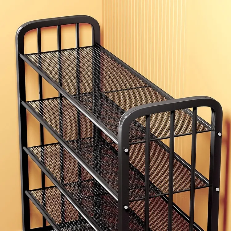 鞋架门口专用2025新款鞋架子多层家用鞋柜防尘出租房窄小门口宿舍
