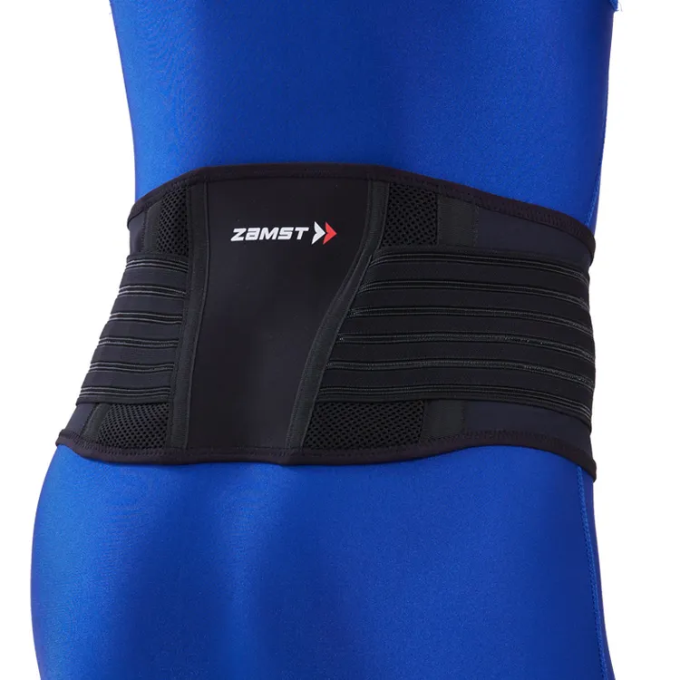 ZAMST/赞斯特日本ZW-5舒适3D背板透气运动护腰带腰椎防护护具深蹲
