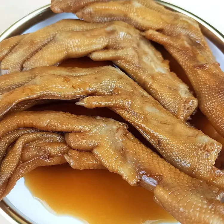  鸭爪酸爽得劲泡鸭掌300g酱香味脆爽