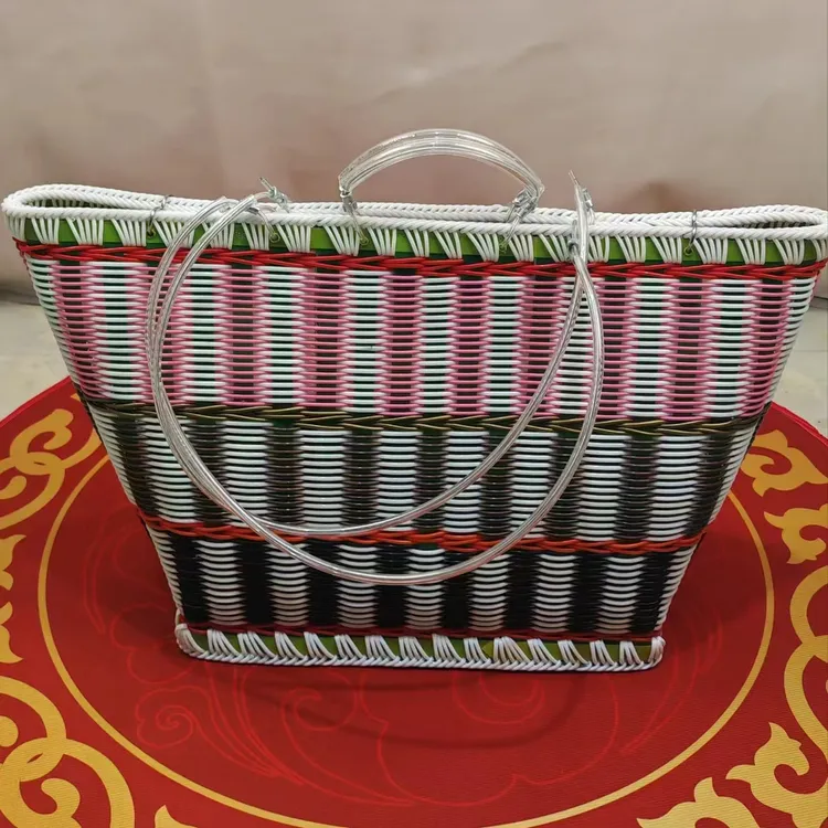 斗鸡提篮 藤编提篮 透气 新款