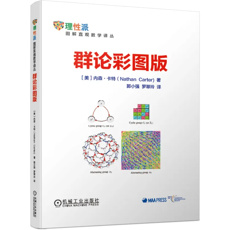 图解直观数学译丛系列：群论彩图版+组合证明的艺术官方正版书籍