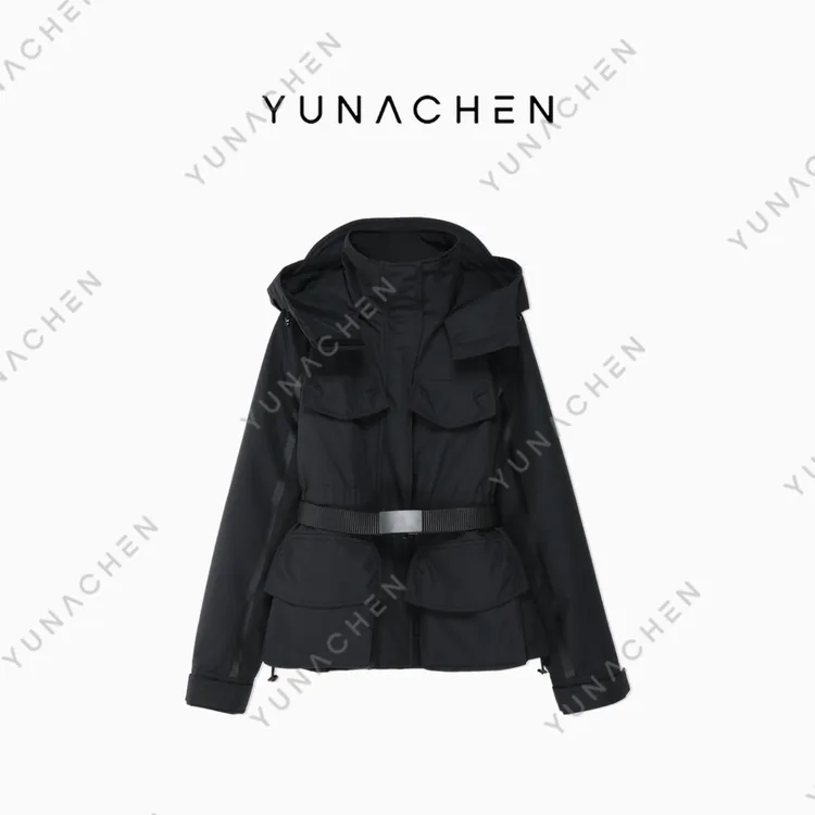 菠萝宝宝yuna【向恒】ZJ31 秋冬冲锋衣鹅绒短款羽绒服846-JYYRTY001
