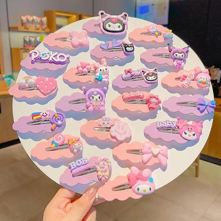 【库洛米美乐蒂大家族】发饰ins修海抓夹义乌小饰品三丽鸥发夹夹子