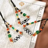 壹加 | 玛瑙小卢七眼横款锁骨链多样性发其一6540