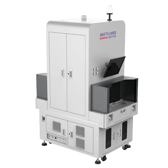 大族激光双工位纳秒激光焊接设备