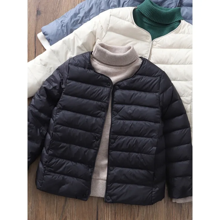 校服神器】羽绒服内胆轻薄上衣内搭宝宝男童女童冬季保暖童装