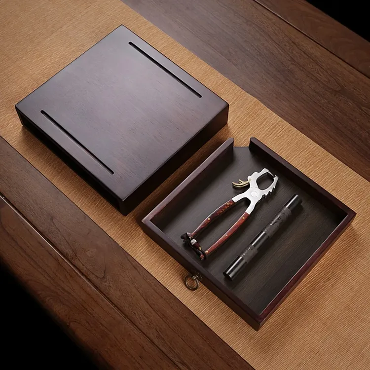 普洱茶饼茶钳收纳盒分茶盘撬茶盘茶刀茶叶盘开茶器分茶盒带盖