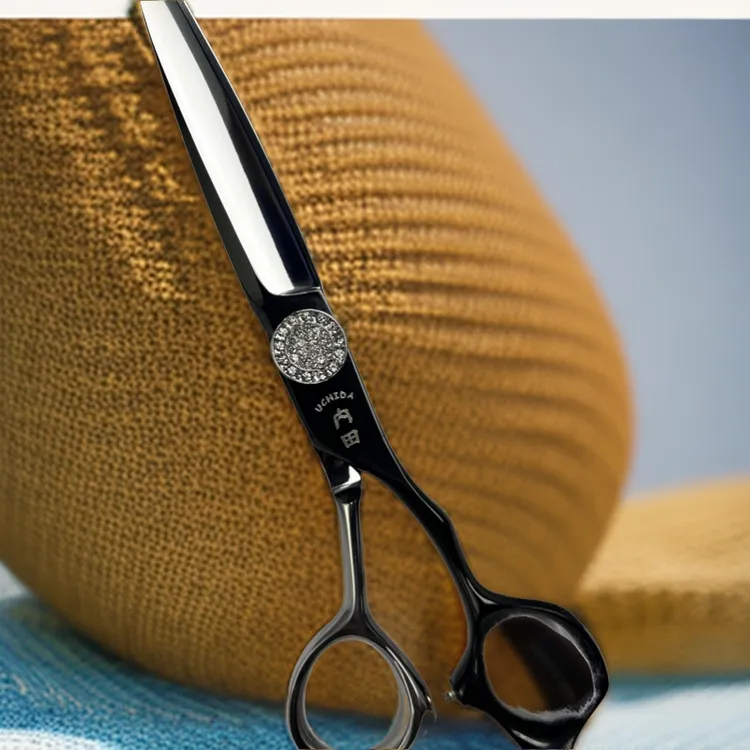 台湾内田UCHIDA超高耐用度极致切感美发剪刀台湾内田平剪牙剪