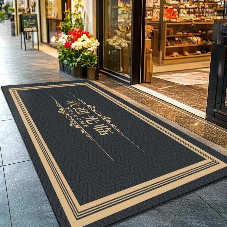 商用门垫商铺大门口欢迎光临脚垫防滑免洗地毯垫子进门入户门地垫