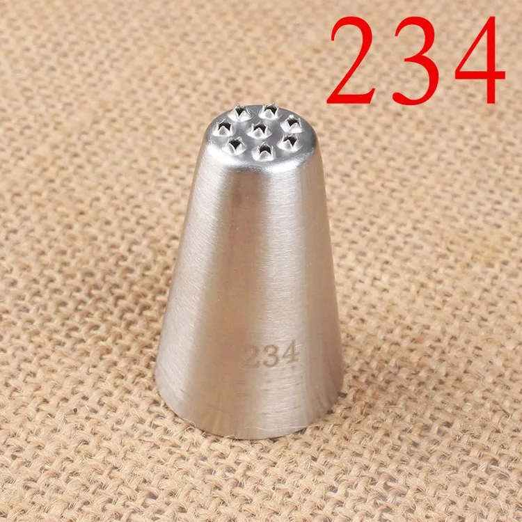 234小草裱花嘴中号韩式草地绒毛头发蒙布朗奶油圣诞松树装饰挤嘴