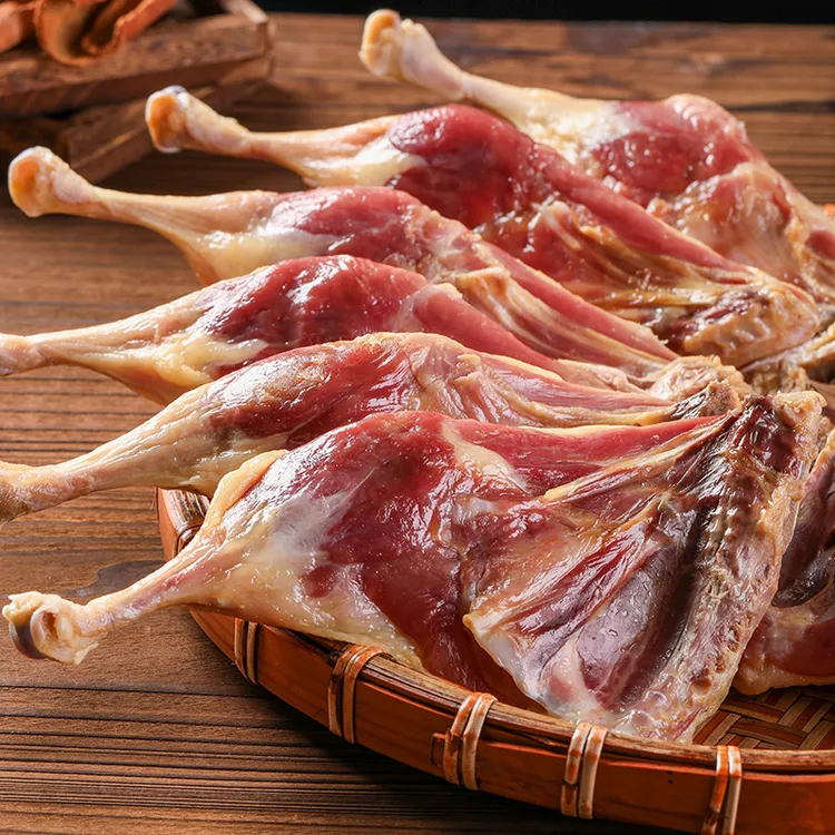 风干腊鸭腿江西特产赣南农家腌制板鸭日晒咸味土鸭腿特色腊味食材