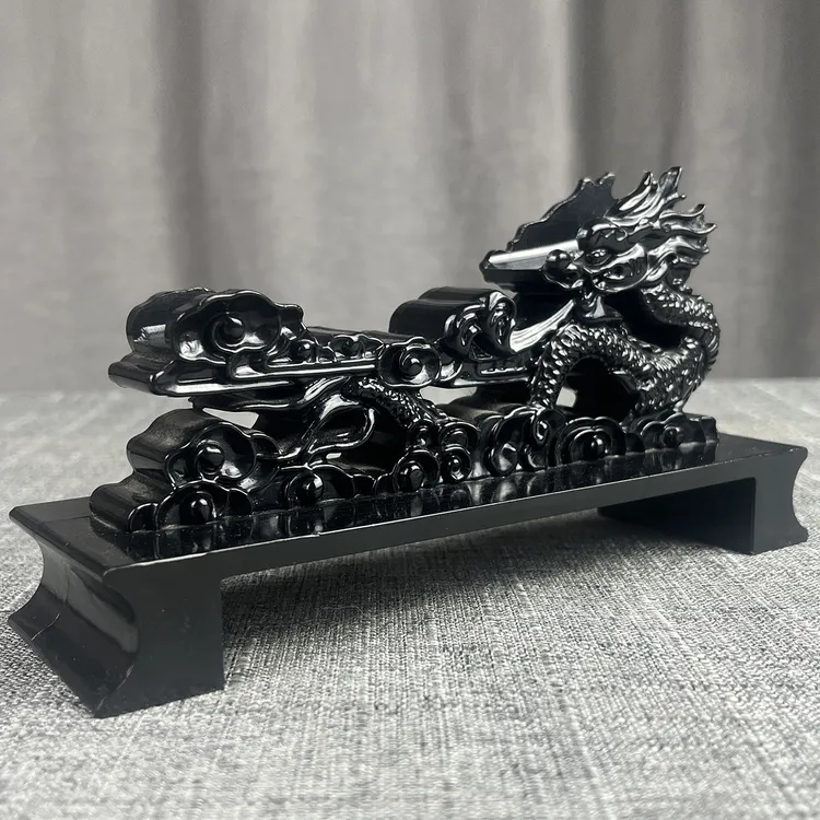 客厅办公室刀剑架道具木质棍箭器械收纳古剑笛子箫创意家居物件