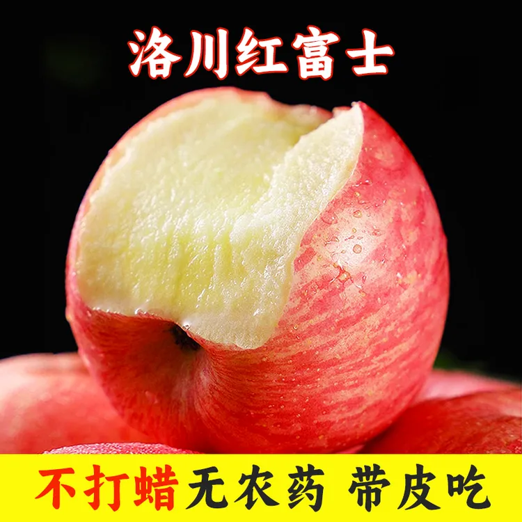 【良周·迹忆】陕西延安洛川红富士苹果5斤装 单果170g+