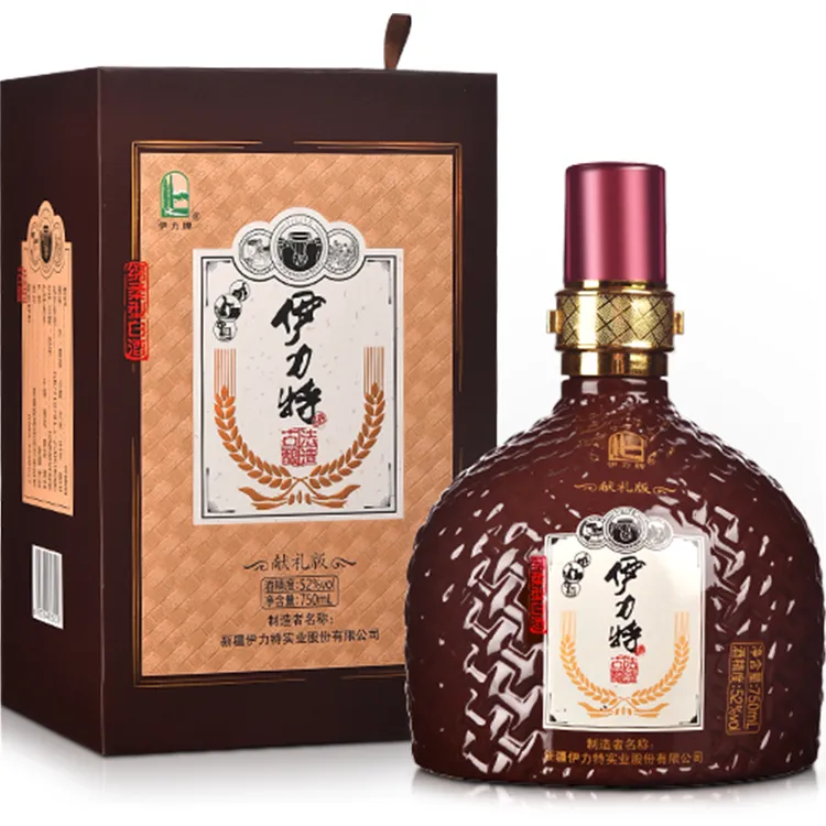 伊力特【主播专享】古法酿造献礼版 单瓶装名酒礼盒装52度750ml