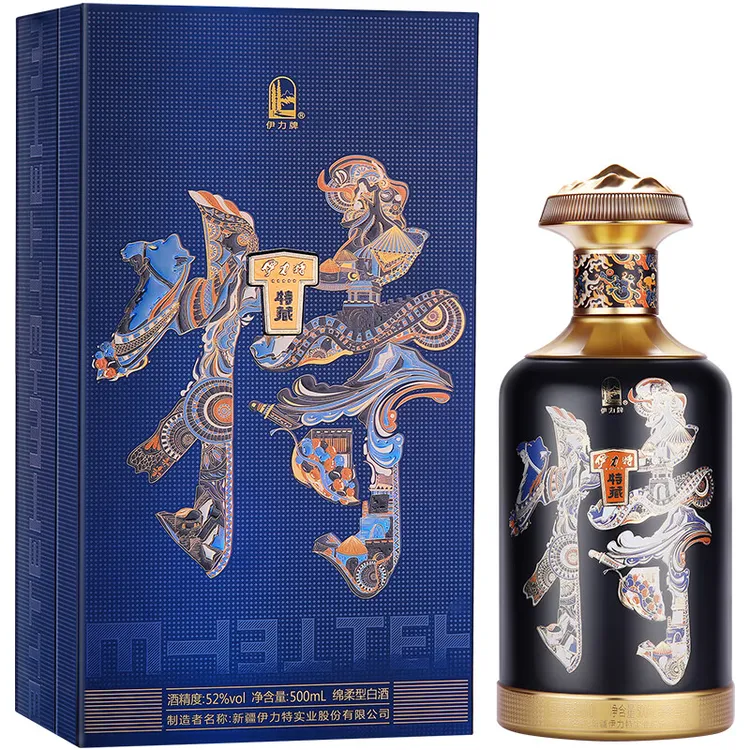 伊力特【官方旗舰】伊力特藏 新疆白酒 绵柔52度500ml