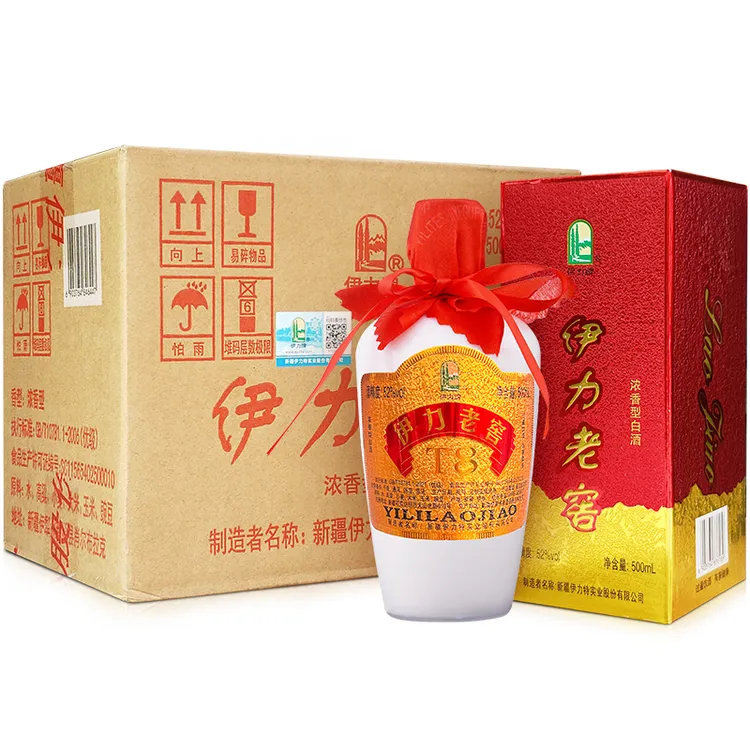 伊力特【主播专享】伊力老窖52度大老窖 浓香型 白酒52度500ml