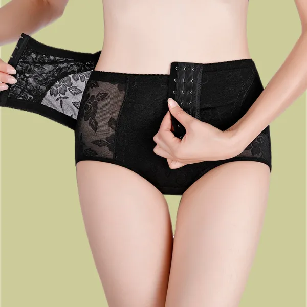 中腰收腹裤小肚子束腹裤塑形提臀裤产后瘦肚子收腹内裤束腰塑身裤