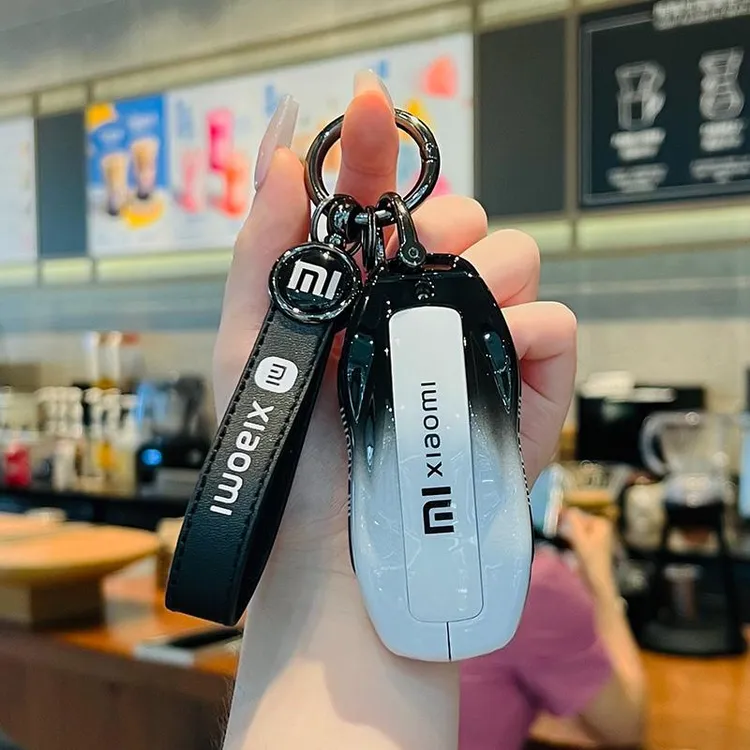 适用于小米su7汽车钥匙套卡片苏速7nfc卡包新款金属保护壳扣男女