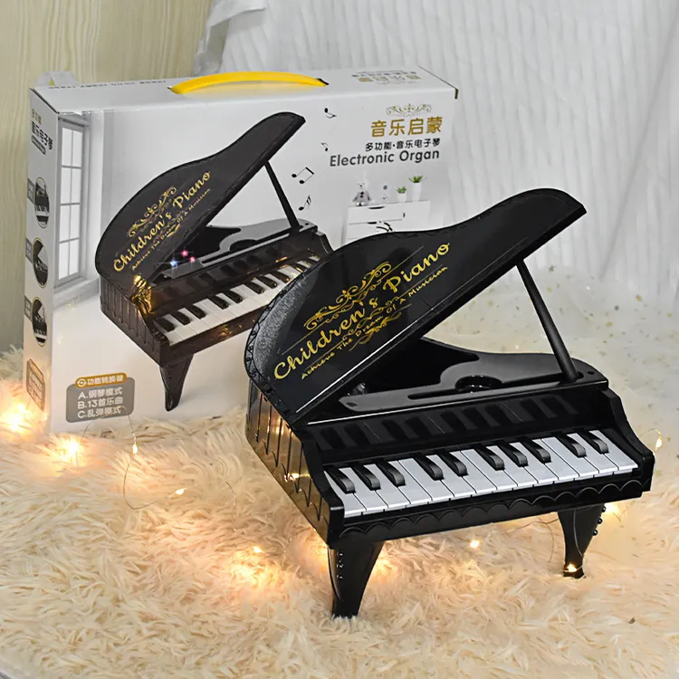 儿童小钢琴电子琴玩具迷你音乐盒摆件八音盒初学音乐启蒙宝宝玩具