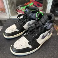 45码/AJ1 OG六冠王 贪玩蓝月 复古篮球鞋 蓝黑白/95新无盒/0031