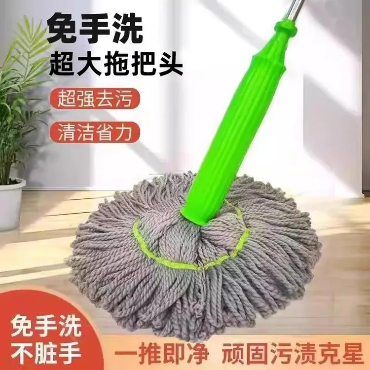 免手洗拖把自动拧水家用懒人一拖净旋转筒拖把超吸水大号干湿两用