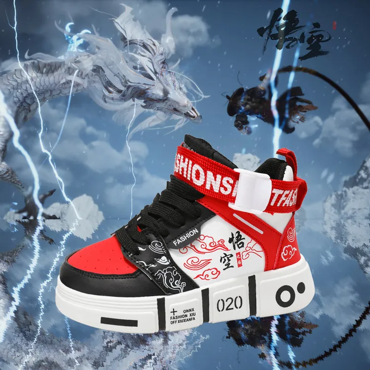 ZTLA 秋冬款高帮板鞋创意悟空双十一双十二主打款休闲鞋子黑神话