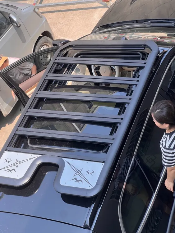 卫士款车顶平台行李架爬梯侧帐改装配件装饰工厂直销