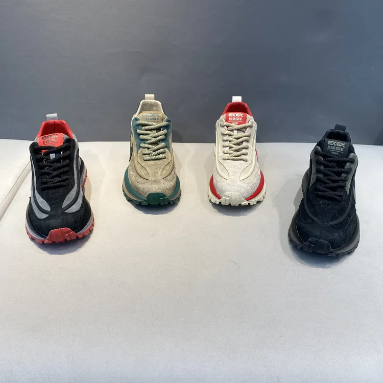 秋冬新款时尚反绒皮舒适百搭休闲鞋男士运动鞋