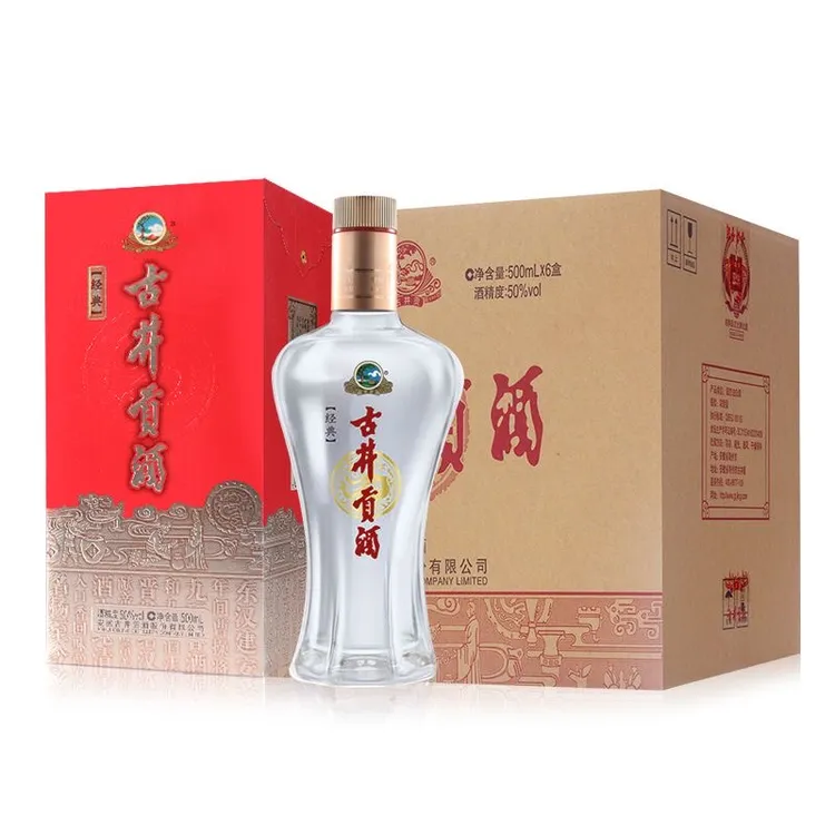古井贡酒经典 浓香型 白酒纯粮酿造 严选佳酿 入口绵密50度500ml