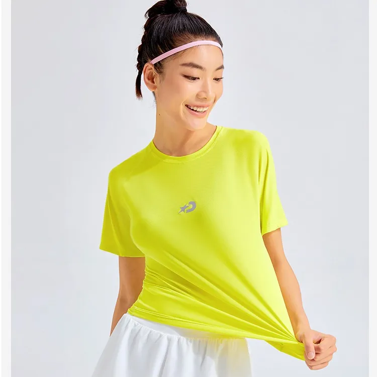 DYISE运动瑜伽服男女速干衣跑步T恤户外训练健身透气休闲23008