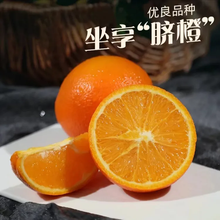 【任果甄选 坏果包赔】美国新奇士3107黑标爆汁橙脐橙3/5斤装汁多