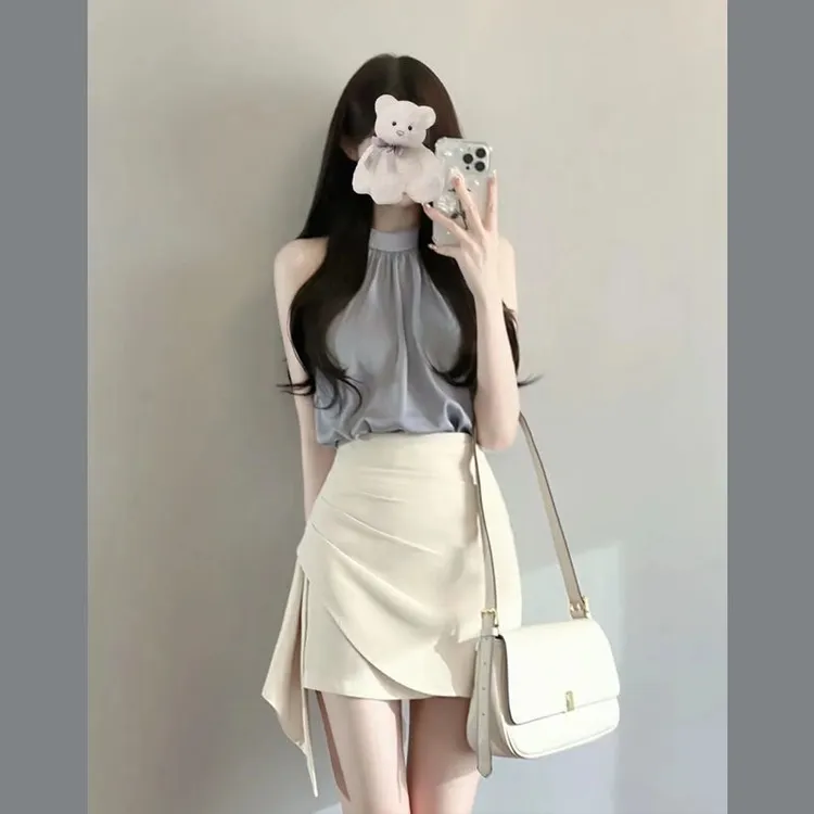 2025夏装流行时尚高级感洋气气质裙子套装女两件套夏天衣服一整套