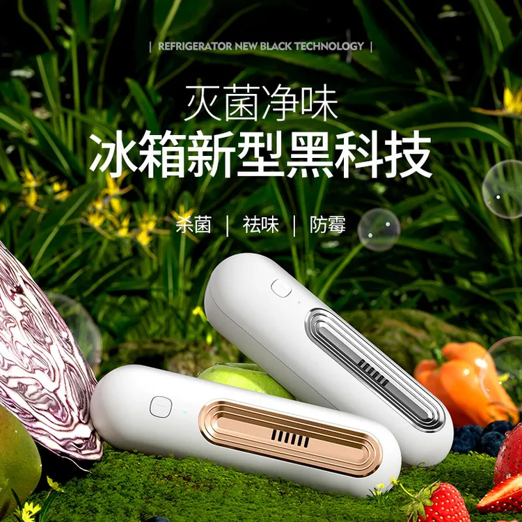 新款家用冰箱除味神器除臭祛异味厨房食物保鲜臭氧净化器净味