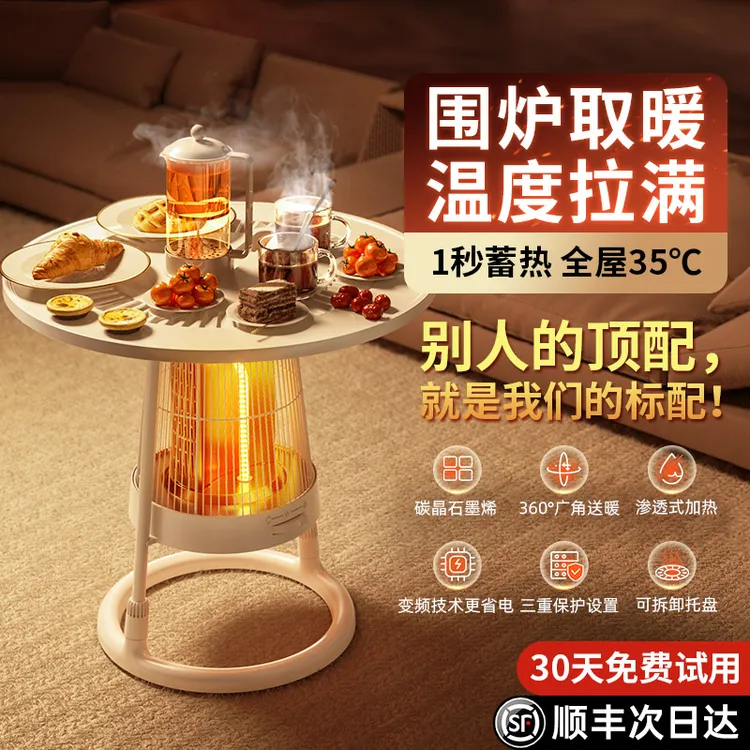 新款围炉取暖炉取暖器取暖机暖风机电暖器家用室内立式壁炉大面积