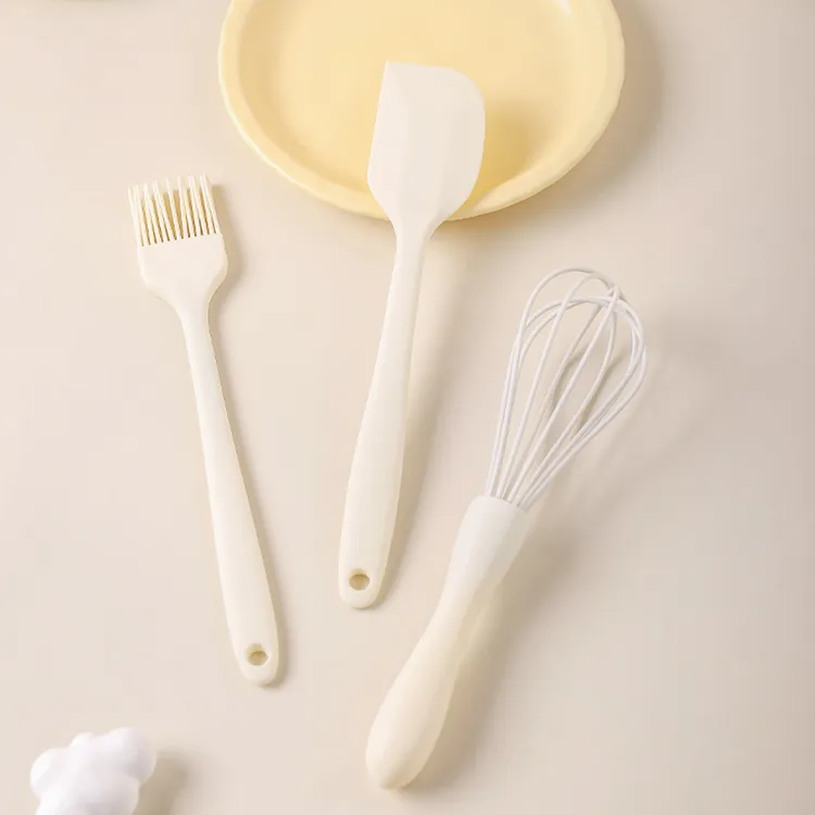川岛屋烘焙工具套装硅胶刮刀食品级油刷打蛋器做甜品蛋糕全套抹刀