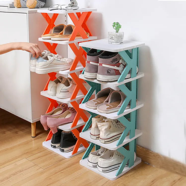 简易多层鞋子收纳架架家用门口省空间鞋子收纳架宿舍防尘收纳架