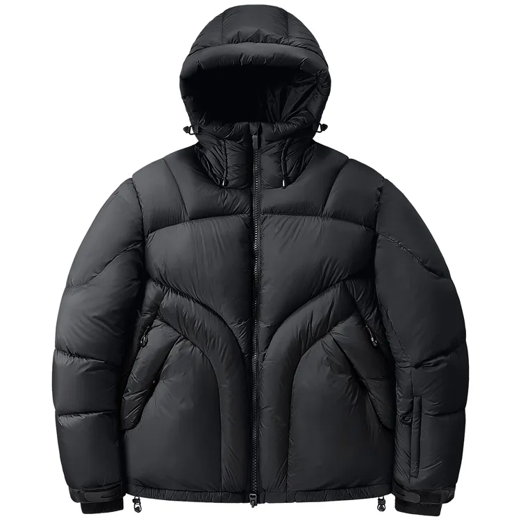 【kaka专属】VIP冬季极寒羽绒服男连帽情侣短款面包服多口袋加厚防风保暖外套