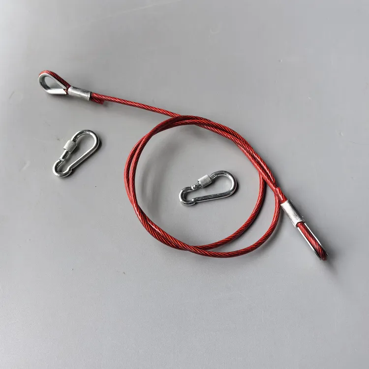 徐工中联三一吊车配重钢丝绳包塑钢丝绳重锤重环限位器用钢丝绳