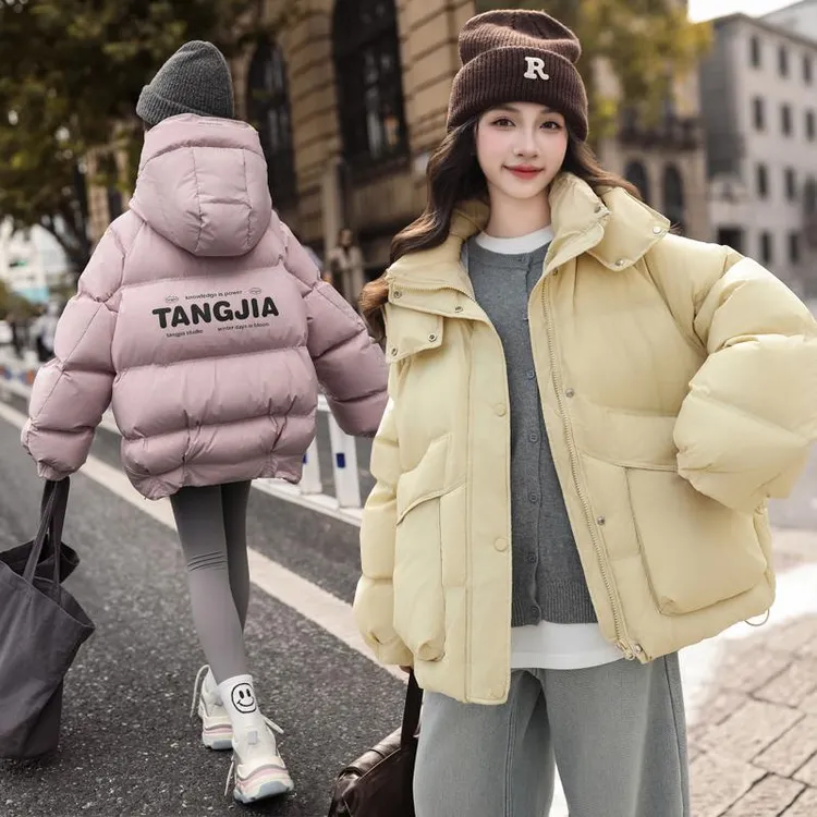 女童羽绒服2025新款洋气冬季大童冬装加厚女孩洋气时髦白鸭绒外套