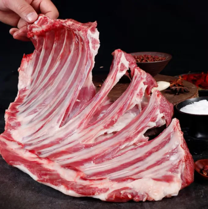 清真鲁西小山羊新鲜羊排膻味小顺丰包邮（羊排整体偏肥）